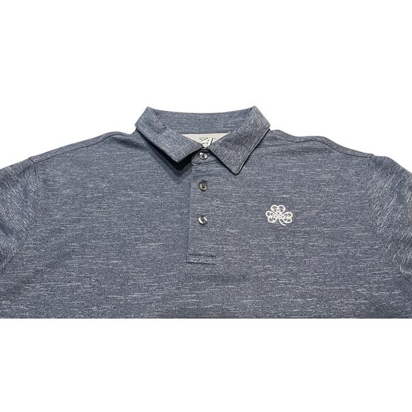 M1-57 AHEAD USA Men's Collared Polo Golf Top Gray Size L - Picture 4 of 8